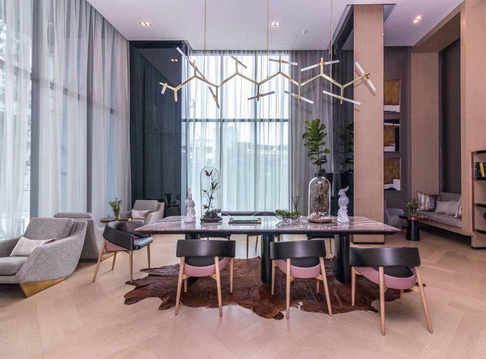 picture Call : 091-459-1951 Condo Life Sukhumvit 48 @BTS Phra Khanong 34 sq.m 1 Bedroom 28th floor, Fully Furnished, Ready to move in - 8/12