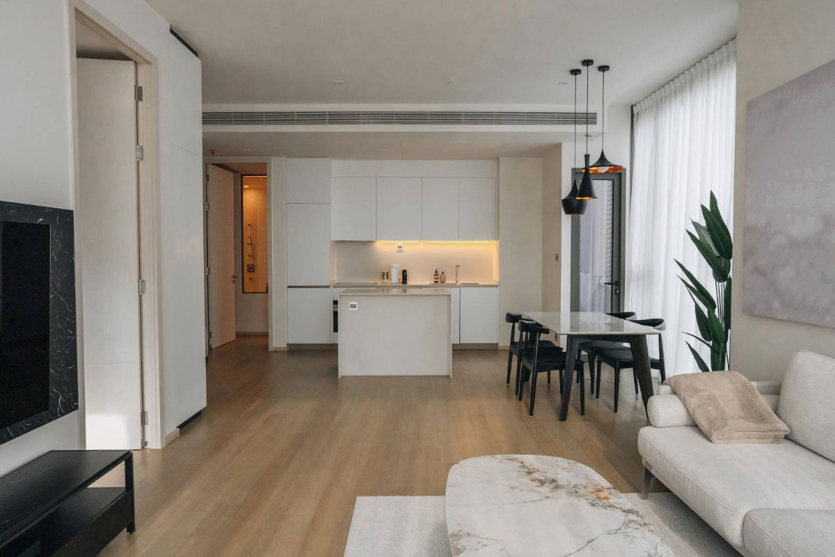 รูป ❖ Nice Decoration ❖ ชั้น 20+ 90.62 ตร.ม. | 2 ห้องนอน 2 ห้องน้ำ | คอนโดใกล้ BTS ทองหล่อ 190 ม., เมเจอร์ ซีนีเพล็กซ์ สุขุมวิท 550 ม. - รูปที่ 3/17