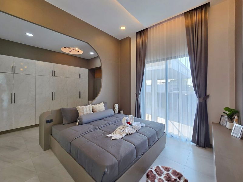 picture Brand new pool villa for sale near Map Prachan Reservoir. Good price. Great location. - 7/16
