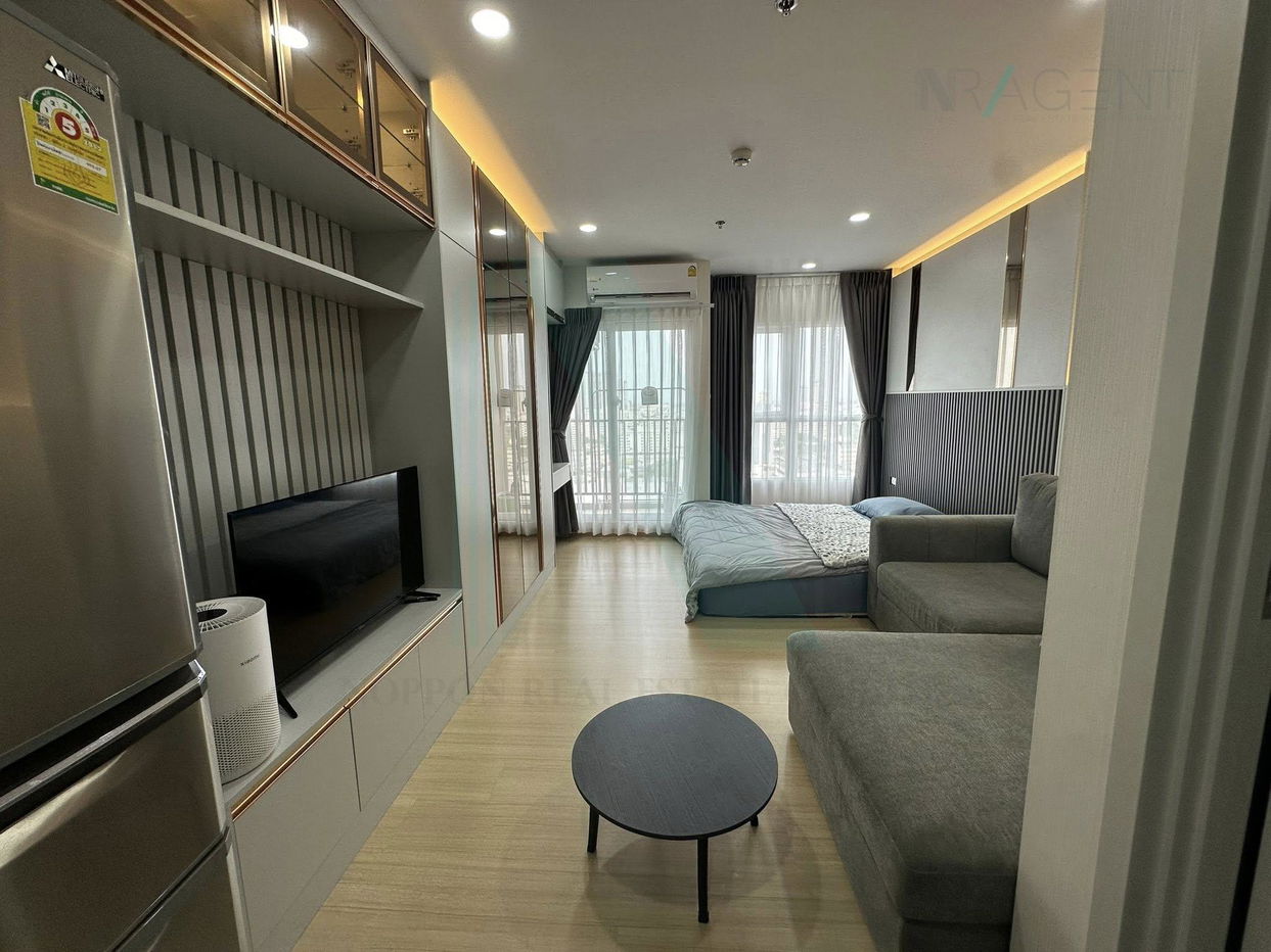 picture 🎉 For Rent Condo SUPALAI VERANDA RAMKHAMHAENG Building C, Floor 16,Studio, Room size 28.00 sqm - 5/8