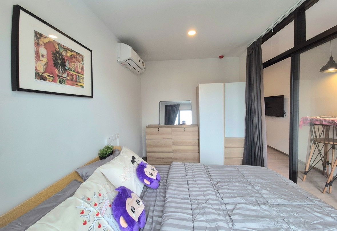 picture For rent Aspire Sukhumvit Rama 4 fully furnished 1 bed 31 sqm. 18,000 baht - 2/13