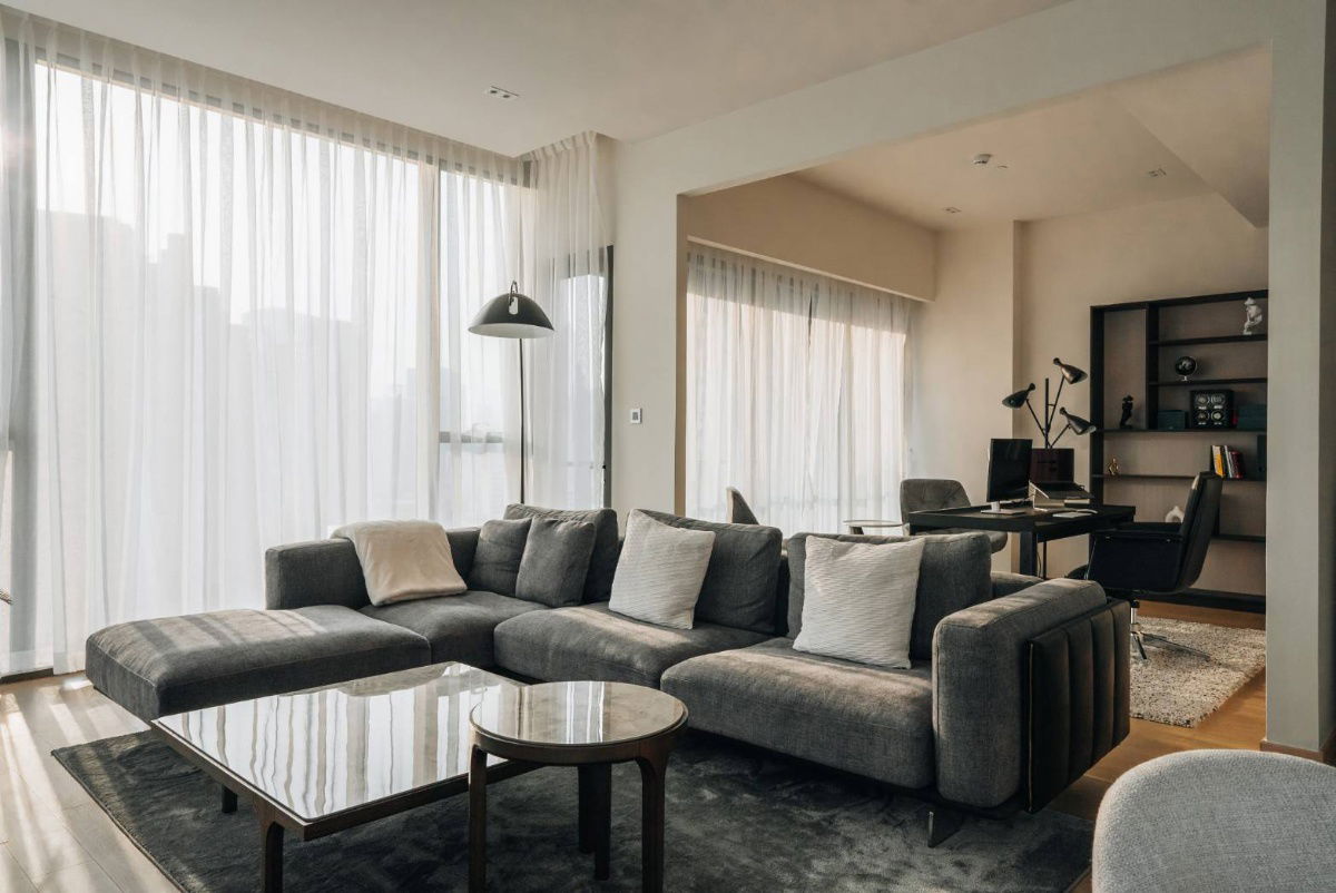 รูป ♦ Nice Decoration ♦ ชั้น 15+ 90.62 ตร.ม. | 2 ห้องนอน 2 ห้องน้ำ | คอนโดใกล้ BTS ทองหล่อ 190 ม., เมเจอร์ ซีนีเพล็กซ์ สุขุมวิท 550 ม. - รูปที่ 13/14