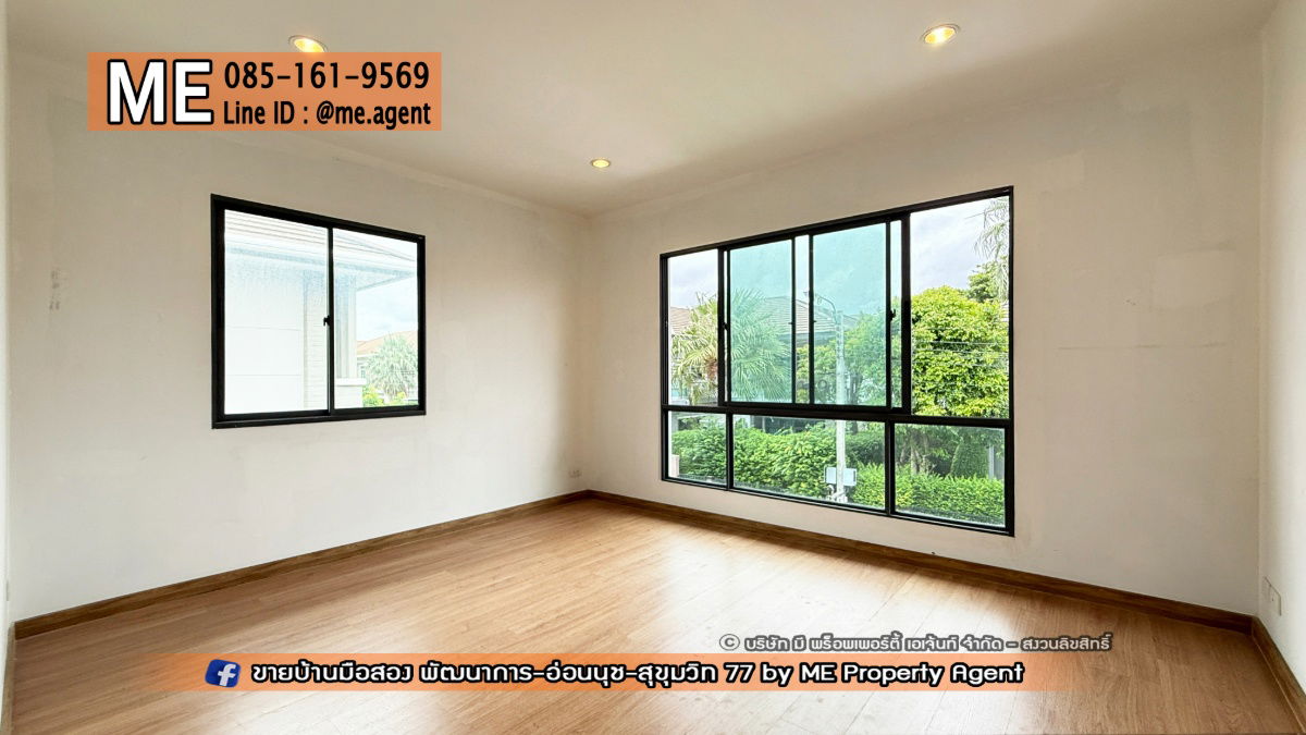 picture 𝐍𝐄𝐖! 𝐅𝐨𝐫 𝐒𝐚𝐥𝐞 Single House THE PALM Patthanakarn 38, new project, peaceful, prime location, On Nut - Sukhumvit, call 085-161-9569 (BI11-83) - 16/25