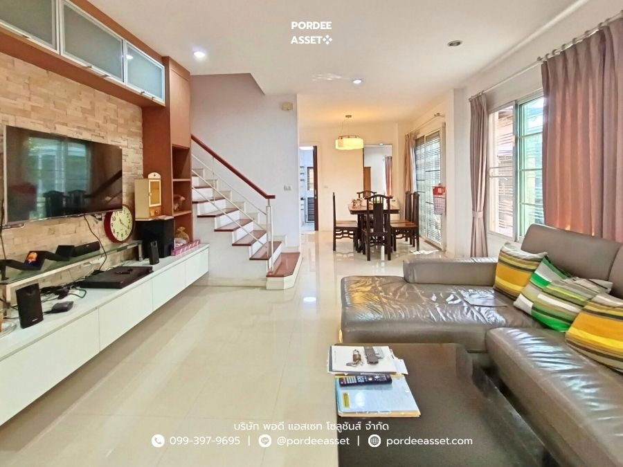 รูป ทาวน์โฮมหรู (หลังริม ไซส์ใหญ่) หมู่บ้านเออร์เบิน สาทร (ขนาด 39 ตร.ว.) ติดถ.ราชพฤกษ์ บางจาก บางแวก ภาษีเจริญ ใกล้สาทรเพียง 8 กม. :  URBAN SATHORN  - รูปที่ 3/24