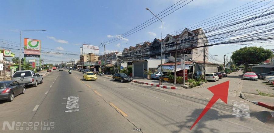 รูป 68070838 : ขายที่ดินเปล่าถมแล้ว สำหรับสร้างบ้าน ขนาด 74 ตารางวา ซอยเคหะร่มเกล้า 1 ถนนเคหะร่มเกล้า แขวงคลองสองต้นนุ่น เขตลาดกระบัง กรุงเทพมหานคร - รูปที่ 4/5