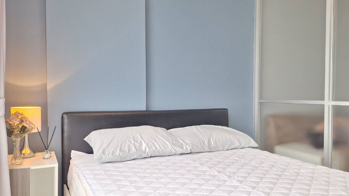 picture For rent (short term) D Condo Sign next to Central Festival, Building D, 7th floor, size 30 sq m. ▪️1 bedroom ▪️1 bathroom ▪️1 kitchen - 13/28