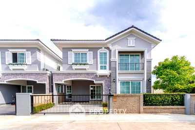 Houses for rent ดรีมเวิลด์ : 🏡✨ Modern Luxury 4-Bedroom House for Rent at Prestige Future-Rangsit ✨🏡
