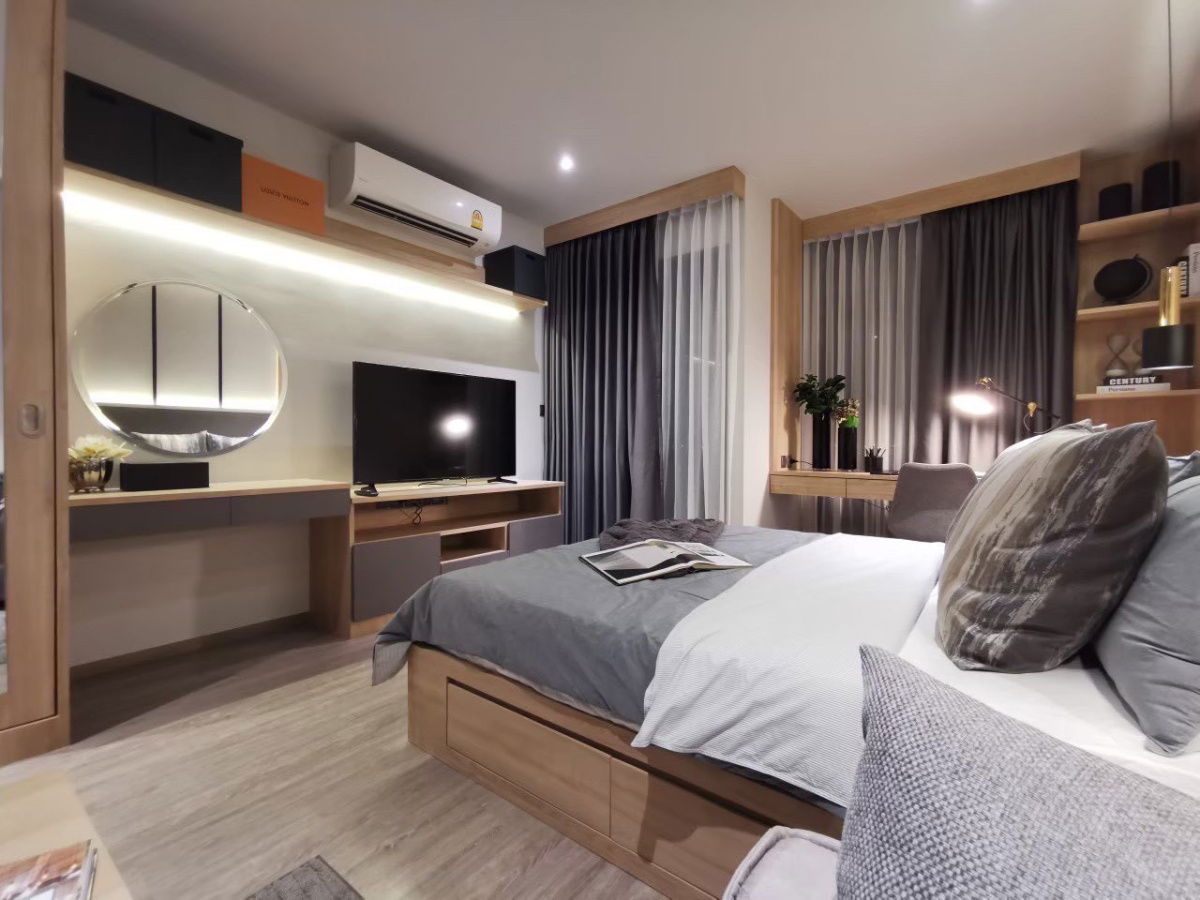 picture For Rent Studio unit 31 Sqm. Built-in & Fully furnished - 3/6