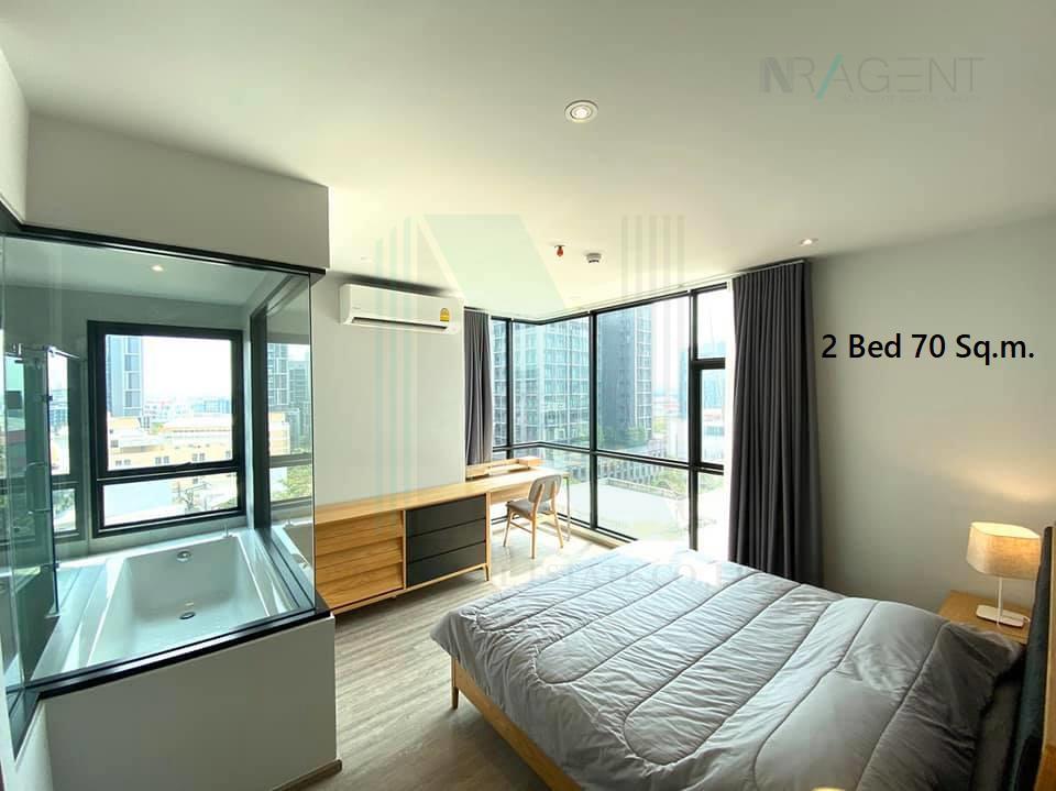 รูป 📌 ให้เช่าคอนโด ริทึ่ม เอกมัย อาคาร 1 ชั้น 10 2 ห้องนอน ขนาด 70.00 ตรม ใกล้ BTS เอกมัย - รูปที่ 3/8