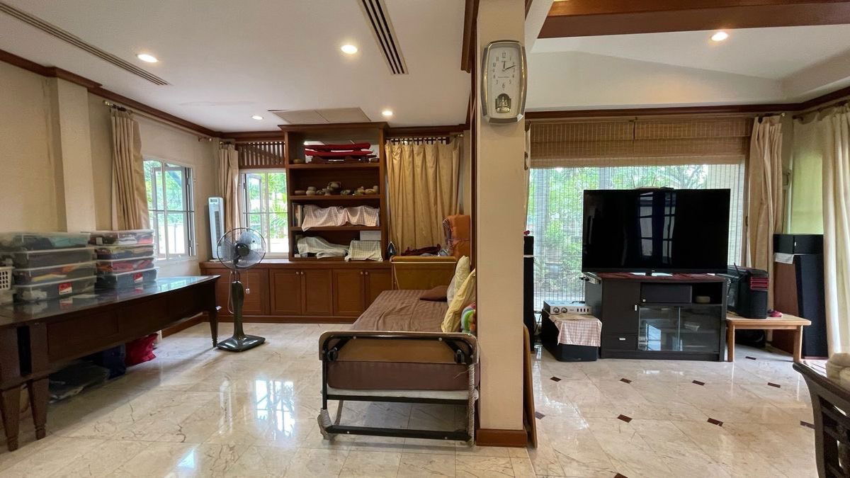 รูป ขายบ้านเดี่ยว มัณฑนา วัชรพล–รามอินทรา 1 ที่ดินใหญ่ 134 ตร.วา ต้นโครงการ ใกล้สวน - รูปที่ 9/28