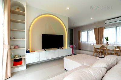 Houses for sale Nonthaburi : 🚩 For Sell House VENUE FLOW CHAENGWATTANA 2-story 4 bedroom 3 bathroom