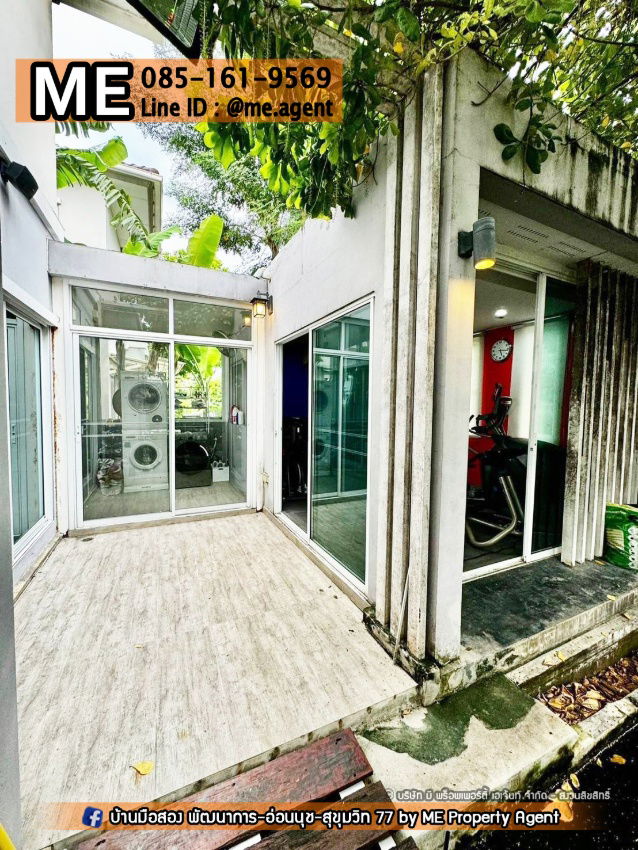 picture For Sale Single house The Plant Pattanakarn 38 near Thonglor, only 15 minutes, Tel 085-161-9569 (BF22-69) - 18/20
