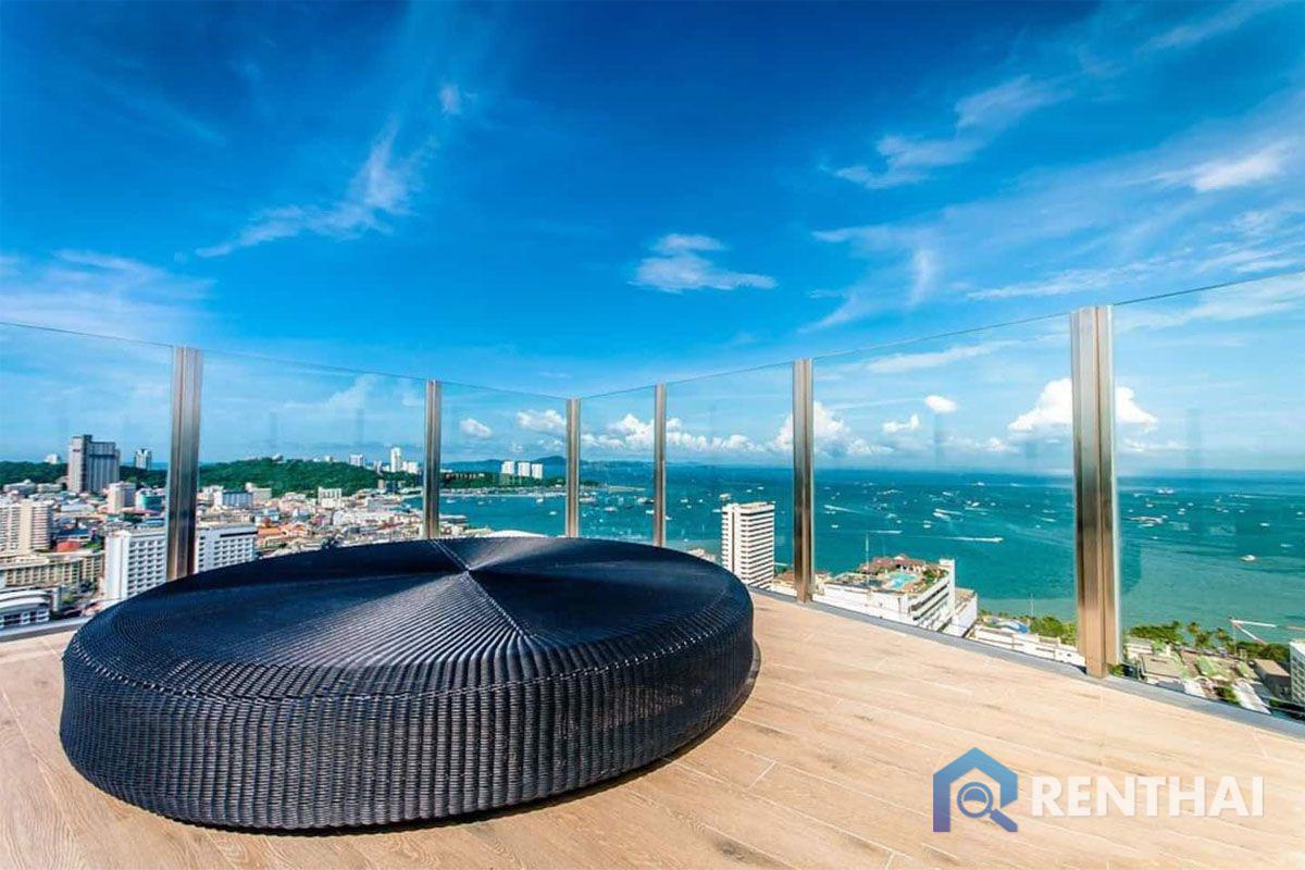 รูป ราคาดีๆขายด่วน The Base Central Pattaya 1 ห้องนอน วิวเมืองและมองเห็นทะเล - รูปที่ 24/25