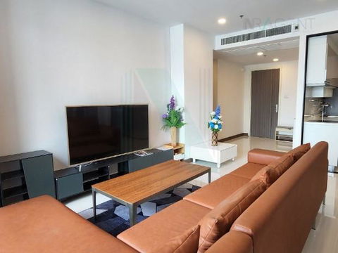🎉 For rent Supalai Premier Charoen Nakhon, 2 bedrooms, 25th floor, near BTS Khlong San.