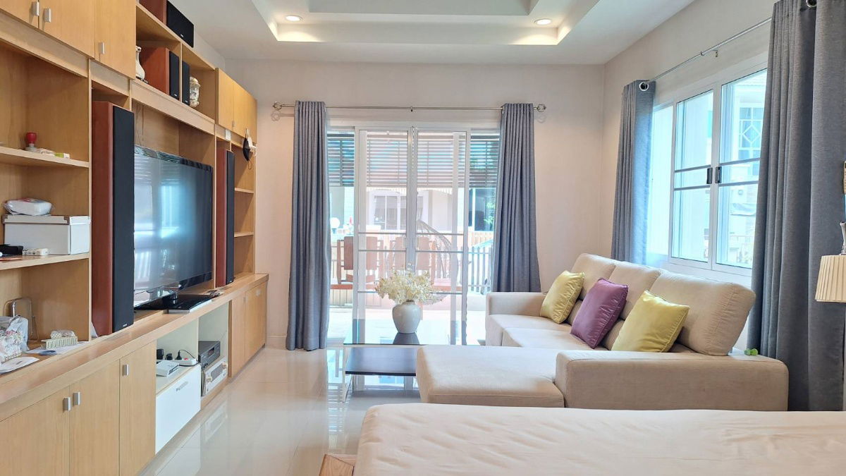 รูป ขายบ้านเดี่ยวโครงการลากูนน่าโฮม เฟส 10เนื้อที่ 72.10 ตร.ว. 3 ห้องนอน 2 ห้องน้ำ ราคาเพียง ล้านบาท  พร้อมอยู่ พร้อมเฟอร์และเครื่องใช้ไฟฟ้า  - รูปที่ 9/58
