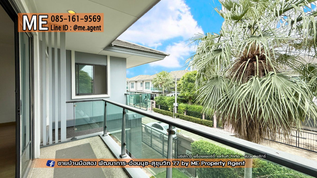 picture 𝐍𝐄𝐖! 𝐅𝐨𝐫 𝐒𝐚𝐥𝐞 Single House THE PALM Patthanakarn 38, new project, peaceful, prime location, On Nut - Sukhumvit, call 085-161-9569 (BI11-83) - 14/25