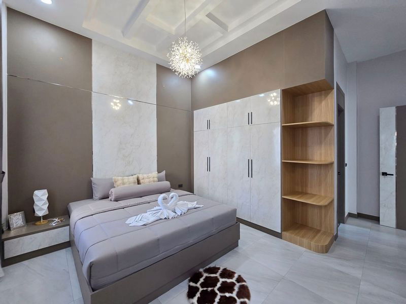 picture Brand new pool villa for sale near Map Prachan Reservoir. Good price. Great location. - 13/16