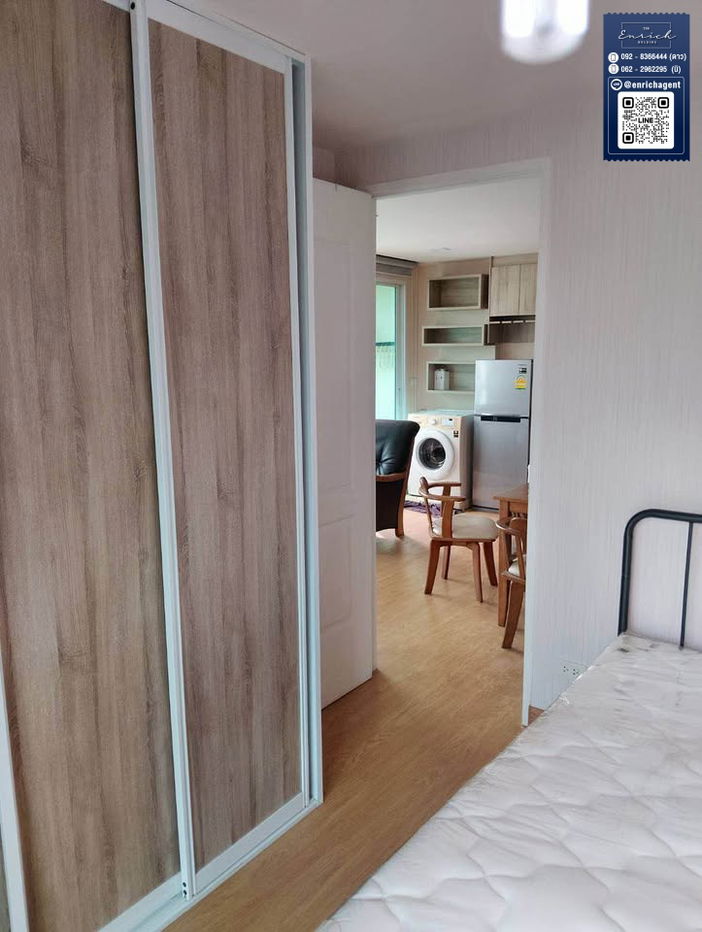 picture 💙For rent The Light New York, corner room, airy, BTS Punnawithi💙 Call 092-8366444 Dao // Line id: @enrichagent - 7/10