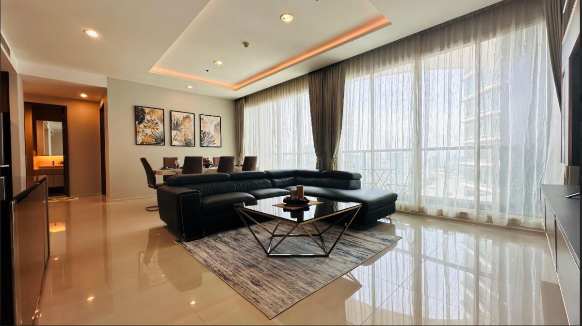 รูป ว่างพร้อมอยู่! Menam Residences. 3นอน 160ตร.ม. Line id: @pfagent - รูปที่ 5/21