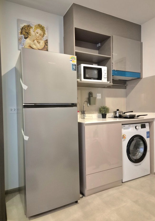 picture For rent Aspire Sukhumvit Rama 4 fully furnished 1 bed 31 sqm. 18,000 baht - 5/13