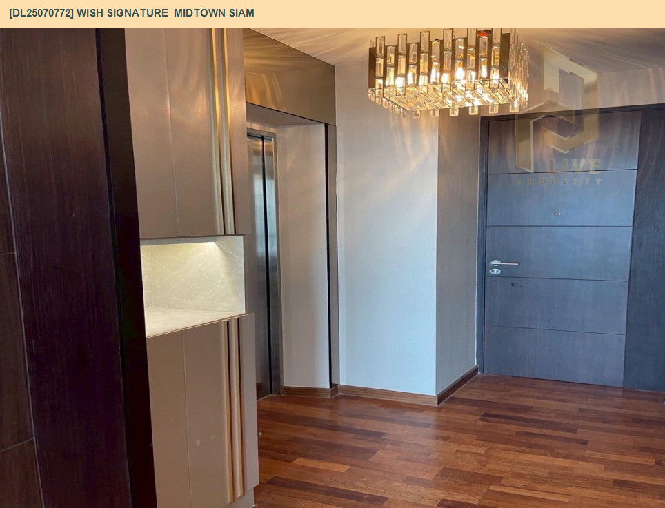 picture DL25070772 Condo for rent, Wish Signature  Midtown Siam near BTS Ratchathewi, ready to move in, call urgently 0656133286 LineID @655ebbvc - 7/11