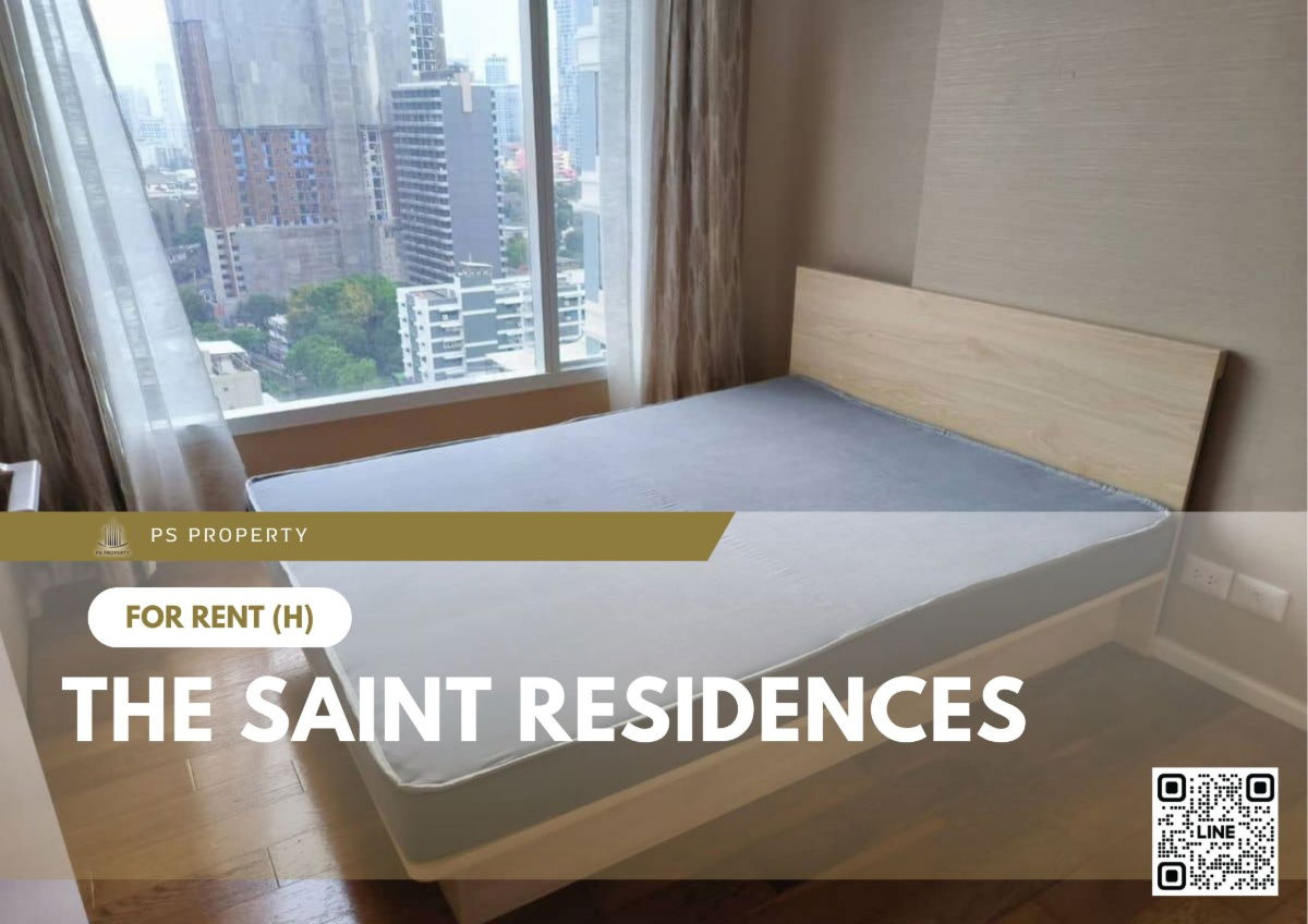 picture For rent ✨ The Saint Residences ✨ Fully furnished and equipped with electrical appliances, near BTS Ha Yaek Lat Phrao - 1/11