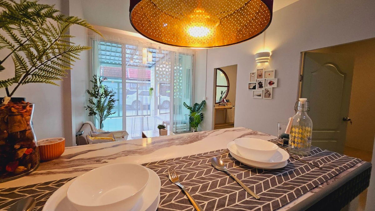 รูป ขายบ้านทาวน์เฮ้าส์ หมู่บ้านเรือนสุข 2 คลอง 8 ธัญบุรี – บ้านพร้อมอยู่ ทำเลดี เดินทางสะดวก - รูปที่ 8/30