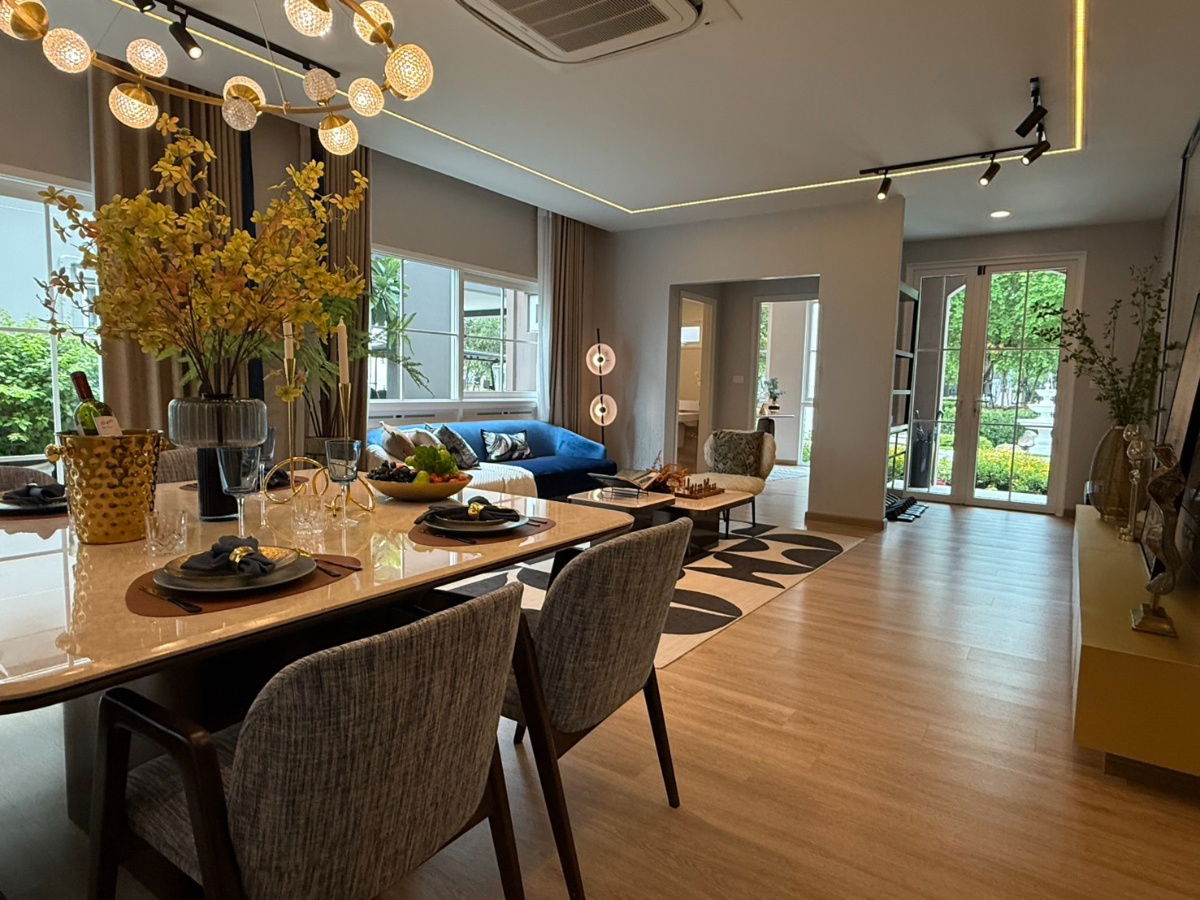 picture For sale, decorated house, ready to move in, Ratchaphruek New Road, Saransiri Ratchaphruek 346, ready to move in house project from Sansiri. - 1/4
