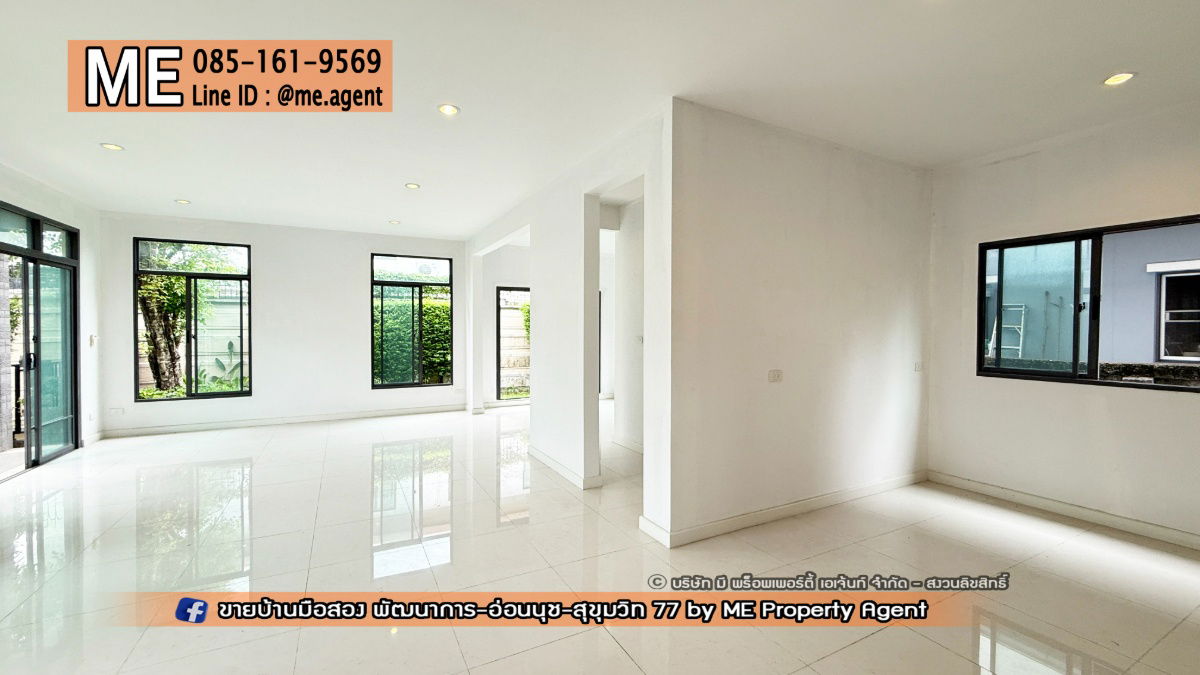 picture 𝐍𝐄𝐖! 𝐅𝐨𝐫 𝐒𝐚𝐥𝐞 Single House THE PALM Patthanakarn 38, new project, peaceful, prime location, On Nut - Sukhumvit, call 085-161-9569 (BI11-83) - 7/25