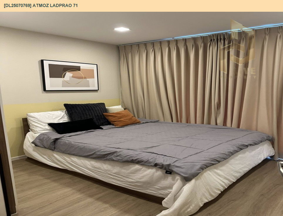 picture DL25070769 Condo for rent, Atmoz Ladprao 71 near BTS สายสีเหลือง ลาดพร้าว-สำโรง, ready to move in, call urgently 0656133286 LineID @534wlwof - 2/20