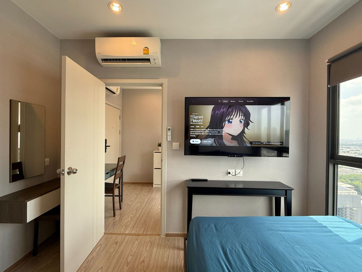 รูป คอนโด the tree หัวหมาก ชั้น 29 พร้อม TV 2เครื่อง (ห้องริมสุด) - รูปที่ 1/12