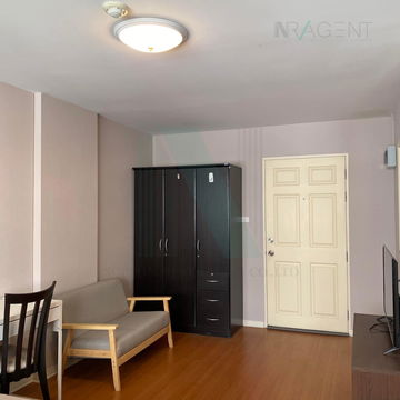 📌 For rent, Lumpini Condo Town Ramintra - Laksi STUDIO, 4th floor, Building D1, near Central Ramintra.