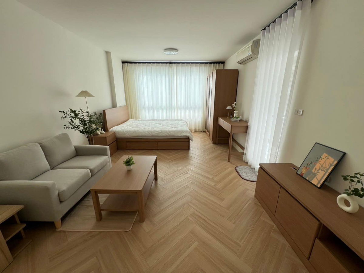 picture S319 📍For sale, MUJI style, Dcondo Ramkhamhaeng 64 | Near BTS Lam Sali 800 m., only 1.85 million baht - 3/14