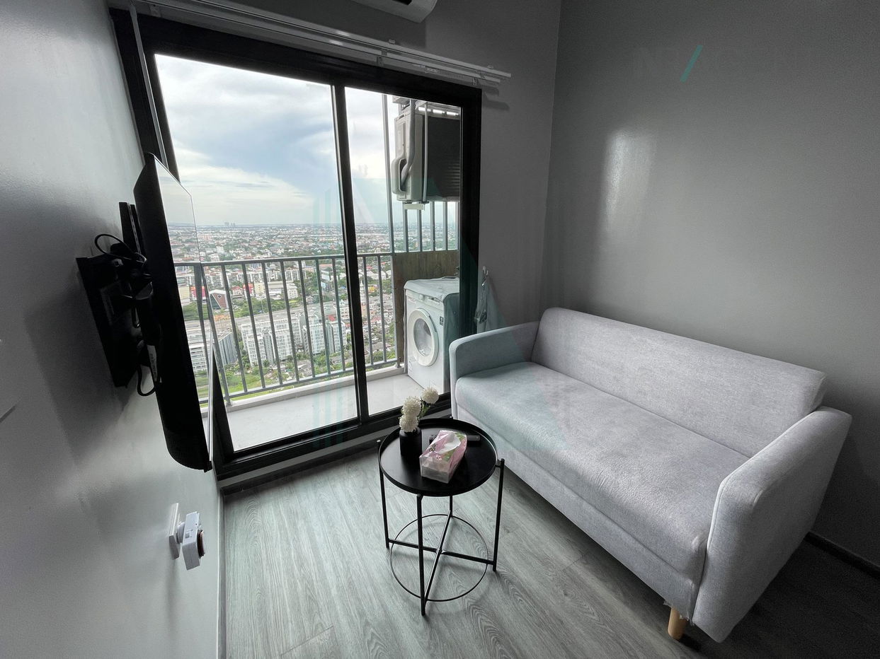 picture 🎉 For Rent Condo RICH PARK @ TRIPLE STATION Building 1, Floor 37,1 bed room, Room size 28 sqm - 5/8