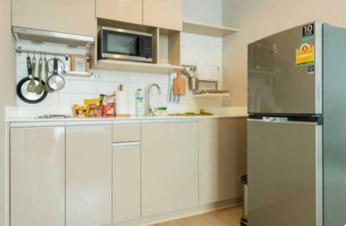 picture Ideo Q Ratchathewi【𝐒𝐄𝐋𝐋 & 𝐑𝐄𝐍𝐓】🔥Professionally fully furnished room, simple and cool style, full function🔥  Contact Line ID: @hacondo - 9/10