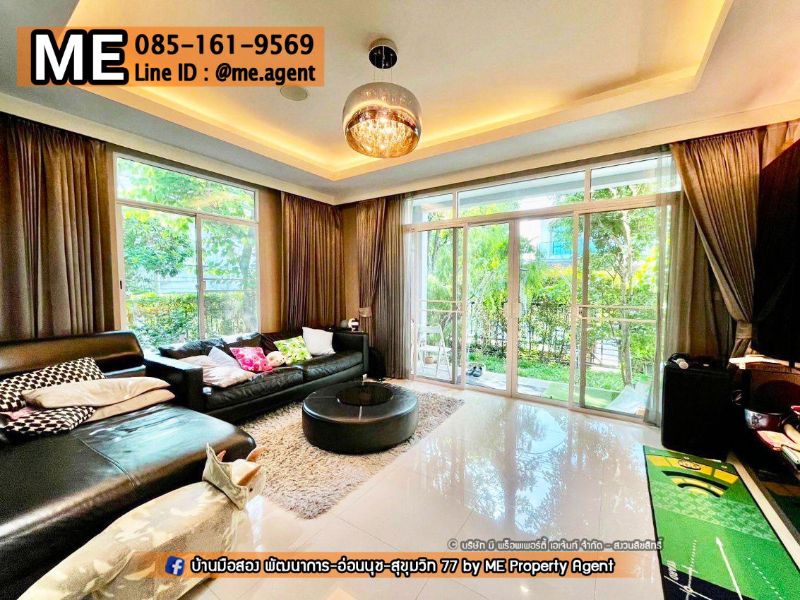picture For Sale Single house The Plant Pattanakarn 38 near Thonglor, only 15 minutes, Tel 085-161-9569 (BF22-69) - 4/20