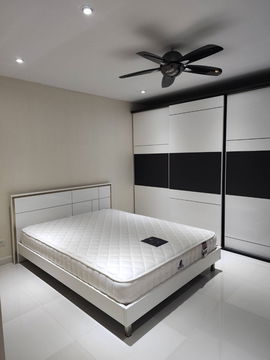 Two-bedroom unit for sale in Nouvelle Condo, Thana city, near Mega Bangna