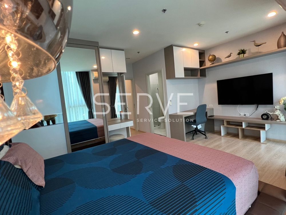 picture Nice Room & Nice Location 2 Beds Corner Unit Next to MRT Thailand Cultural Centre 80 m. -Noble Revolve Ratchada 1 - 15/23
