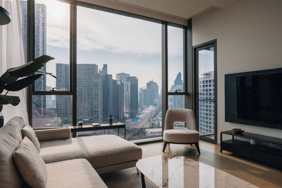 รูป ❖ Nice Decoration ❖ ชั้น 20+ 90.62 ตร.ม. | 2 ห้องนอน 2 ห้องน้ำ | คอนโดใกล้ BTS ทองหล่อ 190 ม., เมเจอร์ ซีนีเพล็กซ์ สุขุมวิท 550 ม. - รูปที่ 4/17