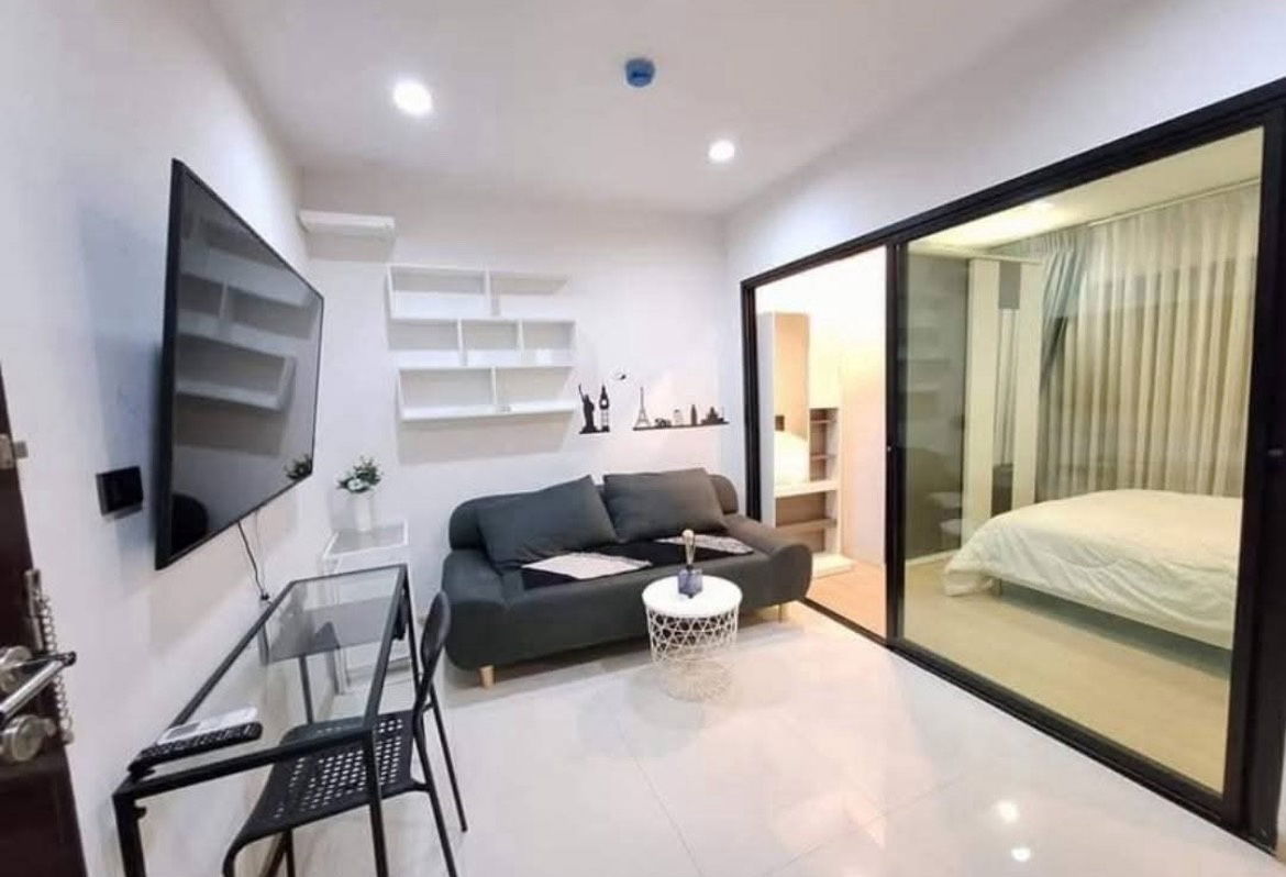 รูป ให้เช่า 𝗕-𝗹𝗶𝘃𝗲 𝗧𝗶𝘄𝗮𝗻𝗼𝗻 🏡 𝟳,𝟱𝟬𝟬 มีเครื่องซักผ้า ห้องพร้อมอยู่‼️ #ตอบแชทไว 🔥🔥 รหัส B212 - รูปที่ 4/7