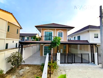 Houses for sale Nonthaburi : 🚩 For Sell Twin house LANCEO CRIB RATTANATHIBET WESTGATE 2-story 3 bedroom 3 bathroom