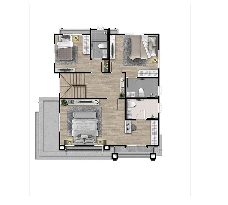 รูป 🏡✨ ขายบ้านเดี่ยวทำเลติดถนนสายไหม ตอบโจทย์ไลฟ์สไตล์คนรุ่นใหม่ บนถนนเมนของโครงการเศรษฐสิริ พหลโยธิน–สายไหม - รูปที่ 3/16