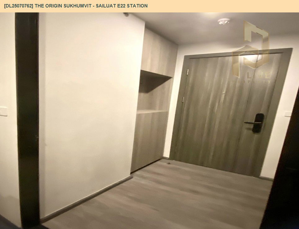 picture DL25070762 Condo for rent, THE ORIGIN SUKHUMVIT - SAILUAT E22 STATION near BTS Sai Luat, ready to move in, call urgently 0656133286 LineID @534wlwof - 12/12