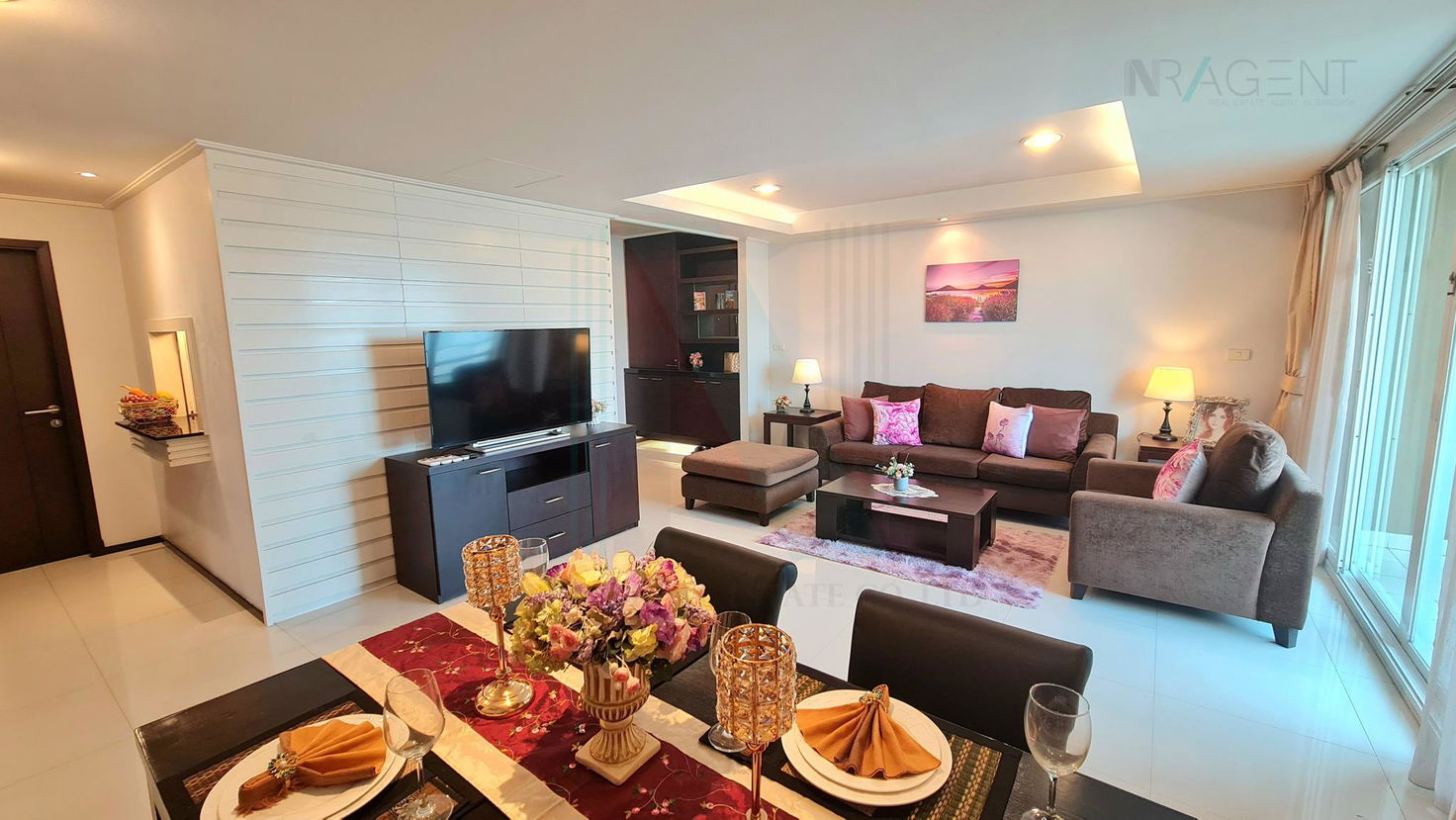 picture 🔺 For Rent Condo PIYATHIP PLACE Building 1, Floor 21,2 bed room, Room size 173.00 sqm - 3/8