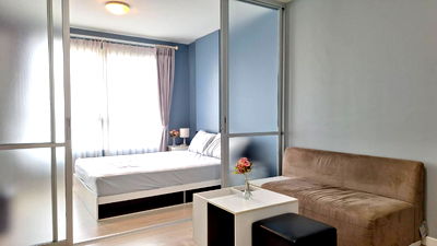 Condos for rent Muang Chiang Mai Chiang Mai : For rent (short term) D Condo Sign next to Central Festival, Building D, 7th floor, size 30 sq m. ▪️1 bedroom ▪️1 bathroom ▪️1 kitchen