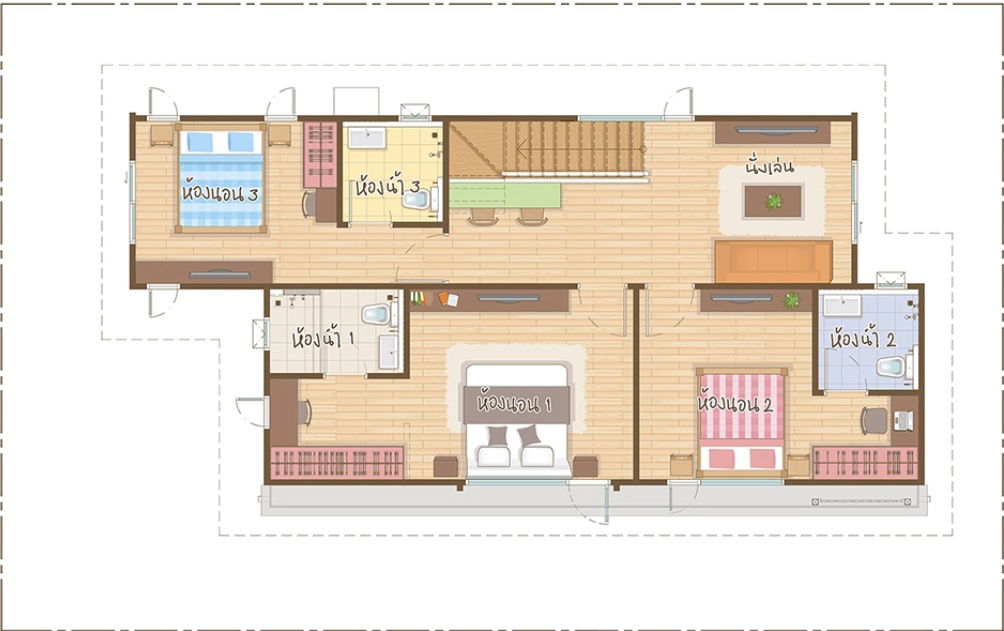 รูป 🏡 ขายบ้านสไตล์ Modern Japanese – โครงการอณาสิริ สรงประภา บ้านพร้อมอยู่ ตกแต่งครบ เฟอร์นิเจอร์ + เครื่องใช้ไฟฟ้า พร้อมกู้ 100% - รูปที่ 25/26