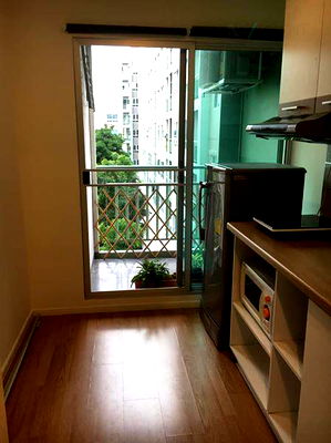 Condos for rent Prawet : 🔺 For rent condo LUMPINI VILLE ONNUT - PATTANAKARN Building C, Floor 4,1 bed room, Room size 26.00 sqm