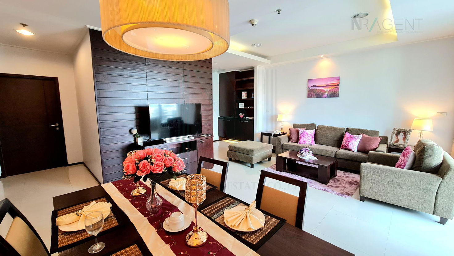 picture 🎉 For Rent Condo PIYATHIP PLACE Building 1, Floor 8,2 bed room, Room size 173 sqm - 3/8