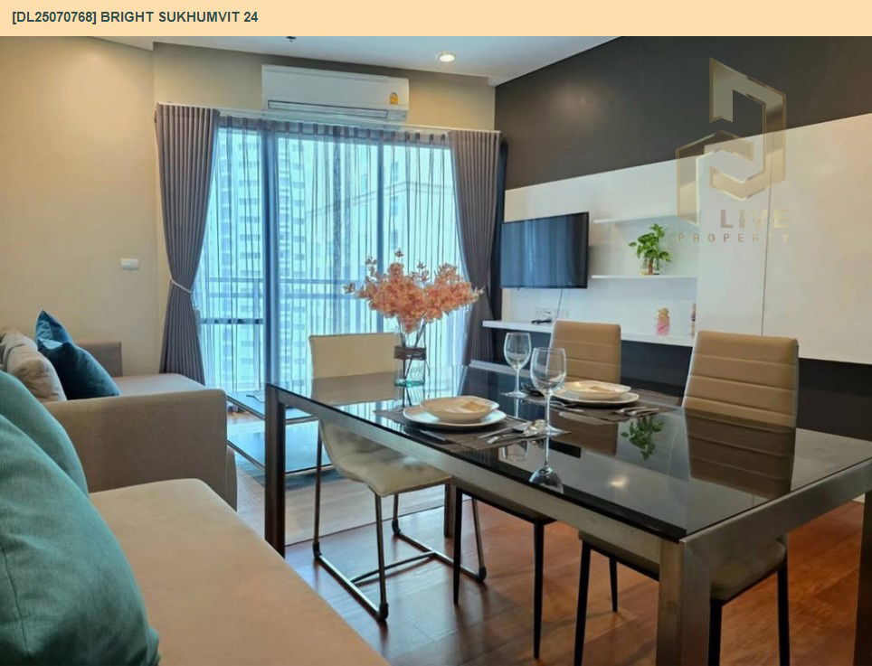 picture DL25070768 Condo for rent, Bright Sukhumvit 24 near BTS Phrom Phong, ready to move in, call urgently 0656133286 LineID @534wlwof - 4/14