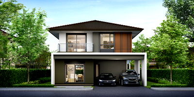 Houses for sale Wellgrow Industrial Estate : Burasiri Bangna bangpla Bangphli